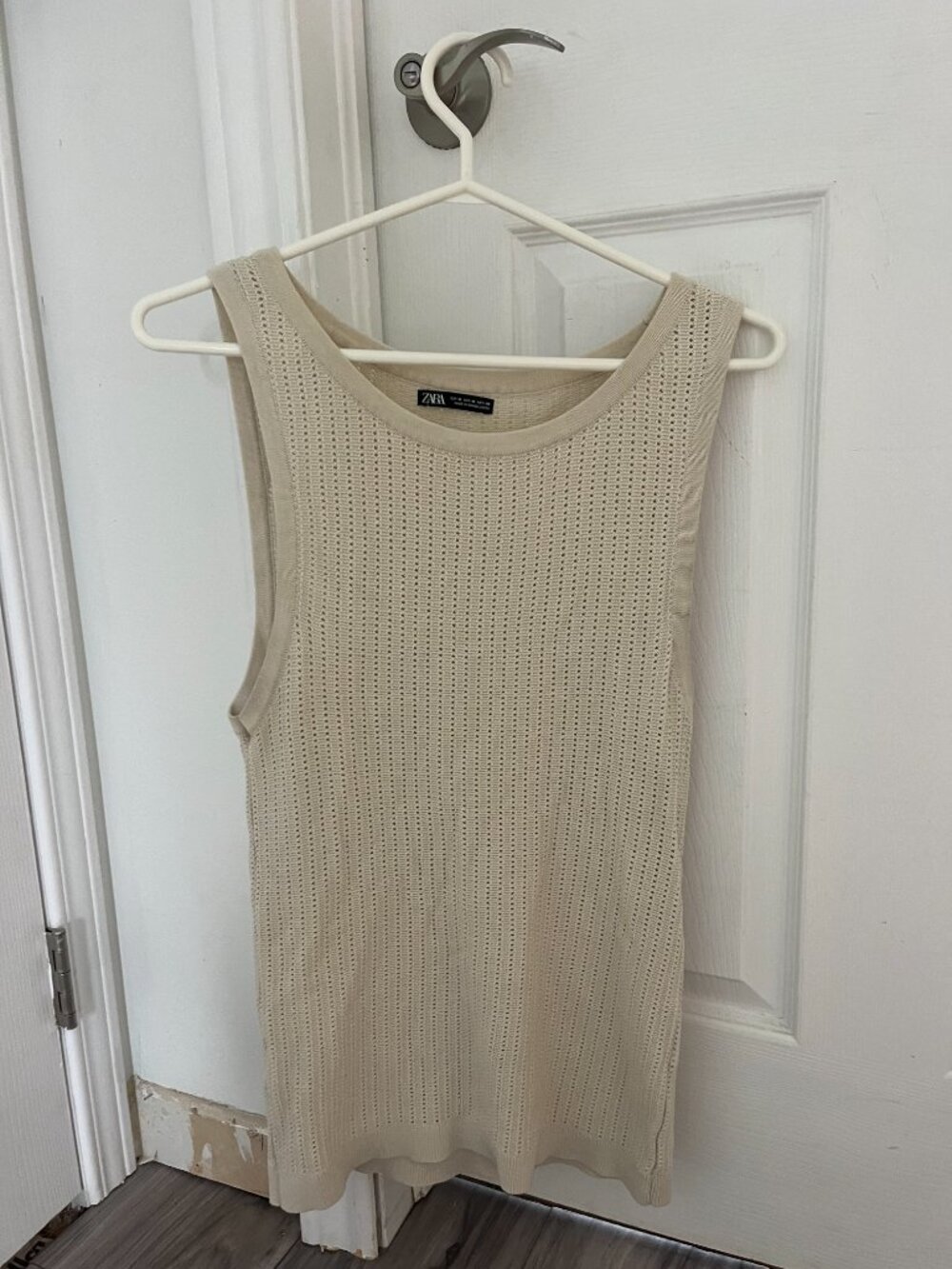 Zara Cream Tank Top